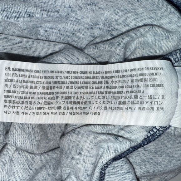 Hollister Men’s Long Sleeve Graphic Tee  Size M | California Surf Logo Navy Blue - Picture 13 of 14